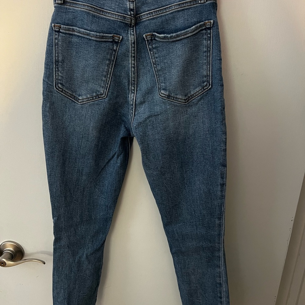Abercrombie & Fitch The Super Skinny Ankle High Rise Curve Love - Picture 3 of 4